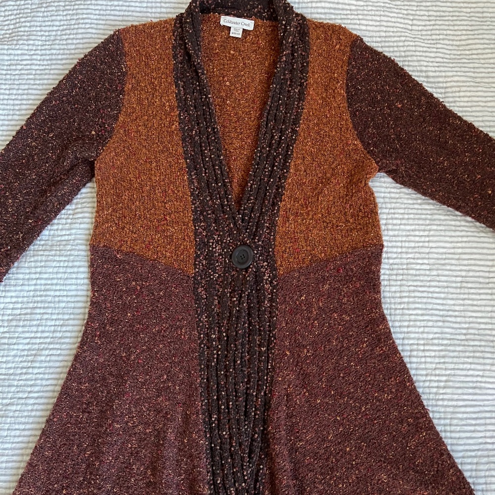 Coldwater Creek long sweater jacket